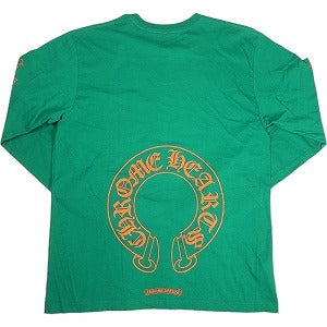 CHROME HEARTS クロム・ハーツ Horseshoe L/S Tee Green ロンT 緑 Size 【XL】 【中古品-非常に良い】 20805711