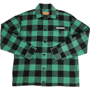 TENDERLOIN テンダーロイン T-BUFFALO JKT GREEN/BLACK バッファローチェックジャケット 緑 Size 【L】 【中古品-良い】 20805719