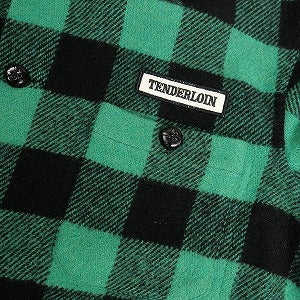 TENDERLOIN テンダーロイン T-BUFFALO JKT GREEN/BLACK バッファローチェックジャケット 緑 Size 【L】 【中古品-良い】 20805719