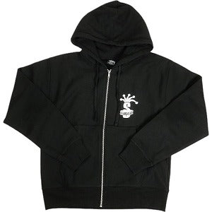 STUSSY ステューシー 24AW CROWN BAND ZIP HOODIE BLACK ジップパーカー 黒 Size 【S】 【新古品・未使用品】 20805722