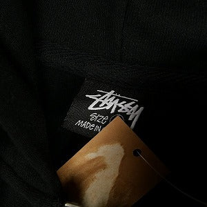 STUSSY ステューシー 24AW CROWN BAND ZIP HOODIE BLACK ジップパーカー 黒 Size 【S】 【新古品・未使用品】 20805722