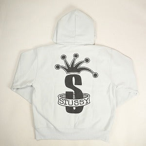 STUSSY ステューシー 24AW CROWN BAND ZIP HOODIE WHITE ジップパーカー 白 Size 【S】 【新古品・未使用品】 20805723