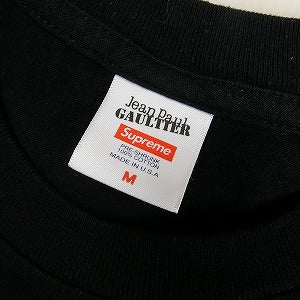 SUPREME シュプリーム ×Jean Paul Gaultier 19SS Tee White Tシャツ 黒 Size 【M】 【中古品-非常に良い】 20805729