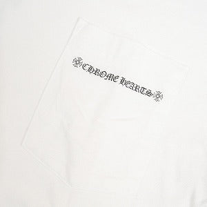 CHROME HEARTS クロム・ハーツ BACK CEM CRS SS T-SHIRT WHITE Tシャツ 白 Size 【L】 【中古品-非常に良い】 20806060