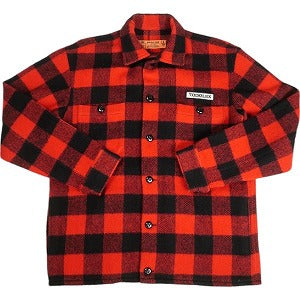 TENDERLOIN テンダーロイン T-BUFFALO JKT RED/BLACK バッファローチェックジャケット 赤黒 Size 【L】 【中古品-良い】 20806064