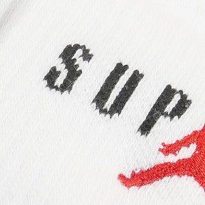 SUPREME シュプリーム ×NIKE Jordan 24AW Crew Socks White 靴下 白 Size 【M】 【新古品・未使用品】 20806068