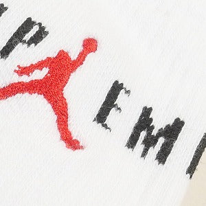 SUPREME シュプリーム ×NIKE Jordan 24AW Crew Socks White 靴下 白 Size 【M】 【新古品・未使用品】 20806068