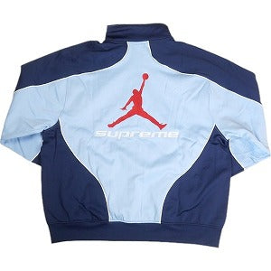 SUPREME シュプリーム ×NIKE Jordan 24AW Tricot Track Jacket Light Blue トラックジャケット 水色 Size 【L】 【新古品・未使用品】 20806071