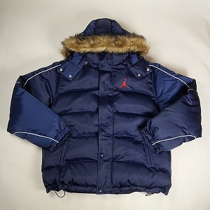 SUPREME シュプリーム ×NIKE Jordan 24AW Puffer Jacket Navy ジャケット 紺 Size 【L】 【新古品・未使用品】 20806076