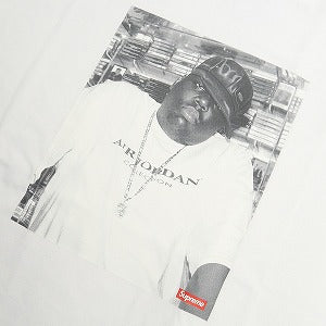 SUPREME シュプリーム ×NIKE Jordan 24AW Biggie S/S Top White Tシャツ 白 Size 【L】 【新古品・未使用品】 20806081