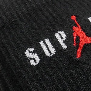 SUPREME シュプリーム ×NIKE Jordan 24AW Crew Socks Black 靴下 黒 Size 【L】 【新古品・未使用品】 20806094