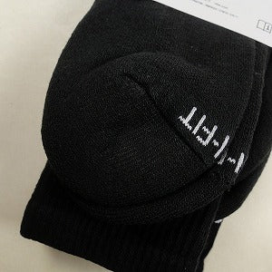 SUPREME シュプリーム ×NIKE Jordan 24AW Crew Socks Black 靴下 黒 Size 【L】 【新古品・未使用品】 20806094