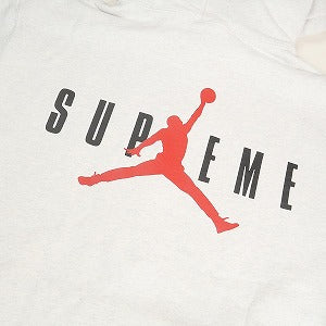 SUPREME シュプリーム ×NIKE Jordan 24AW Hooded Sweatshirt Ash Grey パーカー 薄灰 Size 【S】 【新古品・未使用品】 20806096