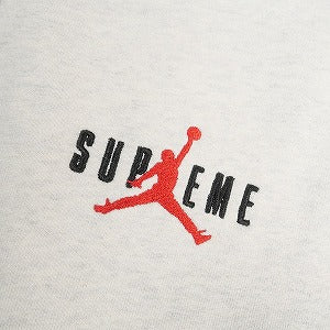 SUPREME シュプリーム ×NIKE Jordan 24AW Hooded Sweatshirt Ash Grey パーカー 薄灰 Size 【S】 【新古品・未使用品】 20806096