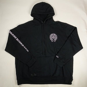 CHROME HEARTS クロム・ハーツ HORSESHOE PULLOVER HOODIE BLACK/PINK オンライン限定パーカー 黒 Size 【XXL】 【中古品-ほぼ新品】 20806186