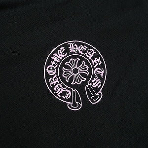 CHROME HEARTS クロム・ハーツ HORSESHOE PULLOVER HOODIE BLACK/PINK オンライン限定パーカー 黒 Size 【XXL】 【中古品-ほぼ新品】 20806186