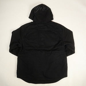 SUPREME シュプリーム 22AW Fleece Hooded Denim Shirt Black デニム長袖シャツ 黒 Size 【S】 【中古品-良い】 20806194