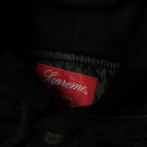 SUPREME シュプリーム 22AW Fleece Hooded Denim Shirt Black デニム長袖シャツ 黒 Size 【S】 【中古品-良い】 20806194