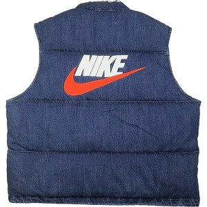 SUPREME シュプリーム ×NIKE 24SS Denim Puffer Vest Indigo ベスト インディゴ Size 【M】 【新古品・未使用品】 20806195