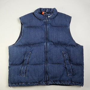 SUPREME シュプリーム ×NIKE 24SS Denim Puffer Vest Indigo ベスト インディゴ Size 【M】 【新古品・未使用品】 20806195