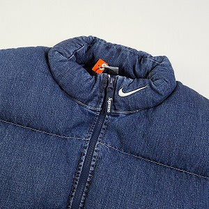 SUPREME シュプリーム ×NIKE 24SS Denim Puffer Vest Indigo ベスト インディゴ Size 【M】 【新古品・未使用品】 20806195