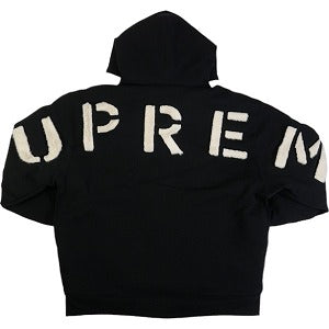 SUPREME シュプリーム 22AW Faux Fur Lined Zip Up Hooded Sweatshirt Black パーカー 黒 Size 【M】 【新古品・未使用品】 20806197