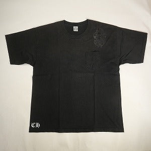 CHROME HEARTS クロム・ハーツ BACK CEM CRS SS T-SHIRT BLACK Tシャツ オールド 黒 Size 【XXL】 【中古品-良い】 20806200