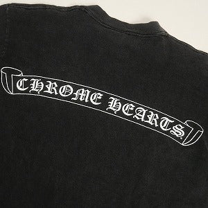 CHROME HEARTS クロム・ハーツ DAGGER NECK LOGO SS T-SHIRT BLACK Tシャツ オールド 黒 Size 【M】 【中古品-良い】 20806202