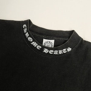 CHROME HEARTS クロム・ハーツ DAGGER NECK LOGO SS T-SHIRT BLACK Tシャツ オールド 黒 Size 【M】 【中古品-良い】 20806202