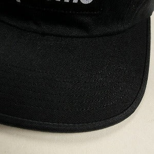 SUPREME シュプリーム 24AW Washed Chino Camp Cap Black キャンプキャップ 黒 Size 【フリー】 【新古品・未使用品】 20806205