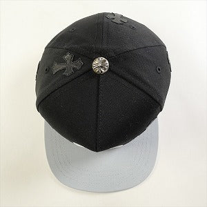 CHROME HEARTS クロム・ハーツ 5 PANEL CAP BSBL BLK W/SLVクロスパッチ付きキャップ 黒 Size 【フリー】 【新古品・未使用品】 20806217