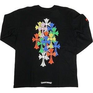 CHROME HEARTS クロム・ハーツ MULTI COLOR CROSS CEMETERY L/S Tee ロンT 黒 Size 【XL】 【中古品-非常に良い】 20806220