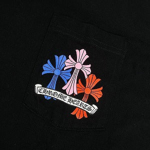 CHROME HEARTS クロム・ハーツ MULTI COLOR CROSS CEMETERY L/S Tee ロンT 黒 Size 【XL】 【中古品-非常に良い】 20806220