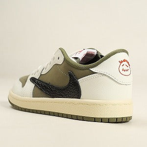 NIKE ナイキ ×Travis Scott Air Jordan 1 Low OG SP (PS) Reverse Olive DO5442-200 スニーカー オリーブ Size 【20】 【新古品・未使用品】 20806229