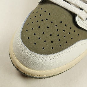 NIKE ナイキ ×Travis Scott Air Jordan 1 Low OG SP (PS) Reverse Olive DO5442-200 スニーカー オリーブ Size 【20】 【新古品・未使用品】 20806229