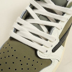 NIKE ナイキ ×Travis Scott Air Jordan 1 Low OG SP (PS) Reverse Olive DO5442-200 スニーカー オリーブ Size 【20】 【新古品・未使用品】 20806229