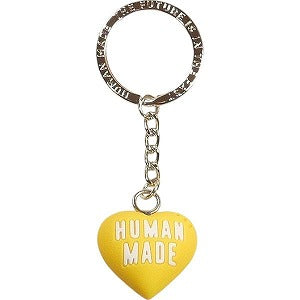 HUMAN MADE ヒューマンメイド 24AW HEART RUBBER KEY CHAIN YELLOW キーホルダー 黄 Size 【フリー】 【新古品・未使用品】 20806247