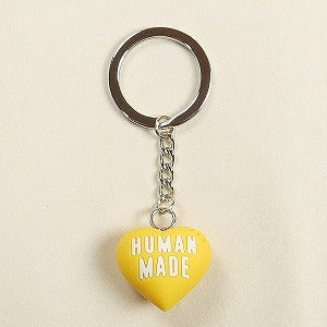 HUMAN MADE ヒューマンメイド 24AW HEART RUBBER KEY CHAIN YELLOW キーホルダー 黄 Size 【フリー】 【新古品・未使用品】 20806247