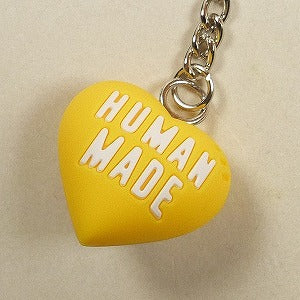 HUMAN MADE ヒューマンメイド 24AW HEART RUBBER KEY CHAIN YELLOW キーホルダー 黄 Size 【フリー】 【新古品・未使用品】 20806247