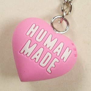 HUMAN MADE ヒューマンメイド 24AW HEART RUBBER KEY CHAIN PINK キーホルダー ピンク Size 【フリー】 【新古品・未使用品】 20806248