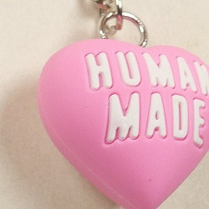 HUMAN MADE ヒューマンメイド 24AW HEART RUBBER KEY CHAIN PINK キーホルダー ピンク Size 【フリー】 【新古品・未使用品】 20806248