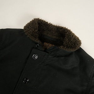 COOTIE PRODUCTIONS クーティープロダクションズ Pique Watch Jacket N-1 BLACK デッキジャケット 黒 Size 【M】 【中古品-良い】 20806280