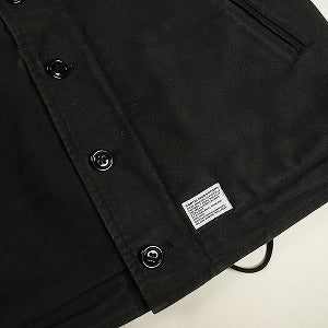 COOTIE PRODUCTIONS クーティープロダクションズ Pique Watch Jacket N-1 BLACK デッキジャケット 黒 Size 【M】 【中古品-良い】 20806280