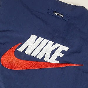 SUPREME シュプリーム ×NIKE 18AW Reversible Nylon Sherpa Vest NAVY ベスト 紺 Size 【M】 【中古品-良い】 20806288