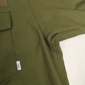 WTAPS ダブルタップス 21SS BUDS LS 211BRDT-SHM02 OLIVE DRAB 長袖シャツ オリーブ Size 【L】 【新古品・未使用品】 20806290