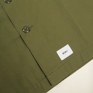 WTAPS ダブルタップス 21SS BUDS LS 211BRDT-SHM02 OLIVE DRAB 長袖シャツ オリーブ Size 【L】 【新古品・未使用品】 20806290