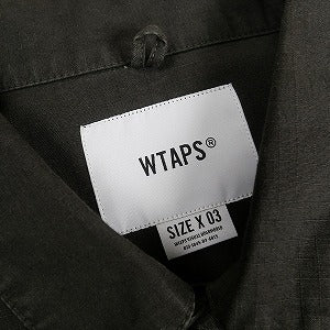 WTAPS ダブルタップス 20SS BUDS LS SHIRT. COTTON. RIPSTOP 長袖シャツ 黒 Size 【L】 【新古品・未使用品】 20806292