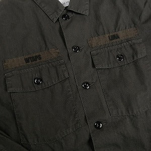 WTAPS ダブルタップス 20SS BUDS LS SHIRT. COTTON. RIPSTOP 長袖シャツ 黒 Size 【L】 【新古品・未使用品】 20806292