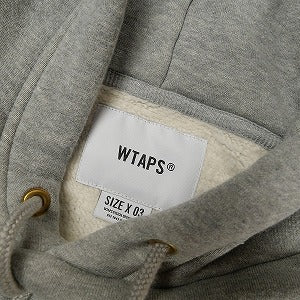 WTAPS ダブルタップス 21AW ACADEMY HOODED GRAY パーカー 灰 Size 【L】 【中古品-良い】 20806293