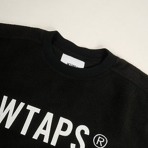 WTAPS ダブルタップス 19AW Downy 01 Crew Sweat BLACK クルーネックスウェット 黒 Size 【L】 【中古品-良い】 20806299